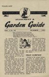 Garden and Allotment Guide October 1945