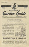 Dig for Victory Allotment & Garden Guide September 1945